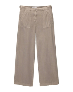 Широкие брюки, серо-коричневый Pull & bear