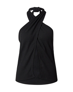 Топ Charlott, черный Edited