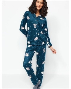 Пижама, цвет Petrol Trendyol