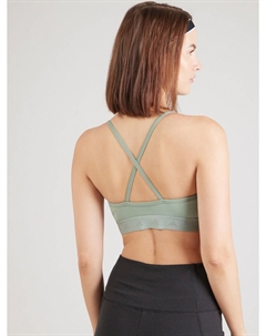 Спортивный бюстгальтер без косточек PERFORMANCE Hyperglam, пастельный зеленый Adidas