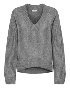 Пуловер, серый Jdy