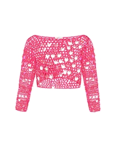 Свитер, фуксия Izia