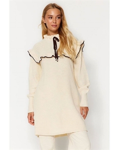 Пуловер, песочный Trendyol