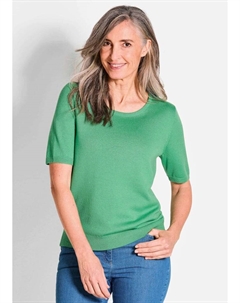 Вязаный свитер, зеленый Goldner