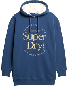 Платье, синий Superdry