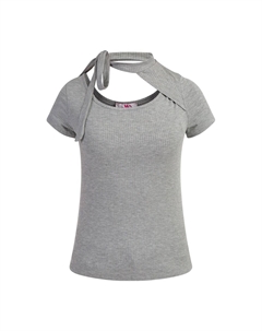 Рубашка, пятнистый серый Mymo