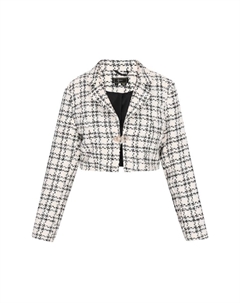 Блейзер, цвет white black Faina