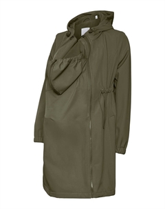 Дождевик MLNell, темно-зеленый Mamalicious