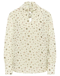 Блузка, цвет Khaki/Pastel green Faina