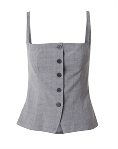 Топ Panda, серый Weekday