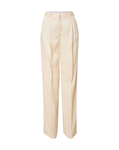 Широкие брюки со складкой спереди CAMILLE, серо-коричневый Guess