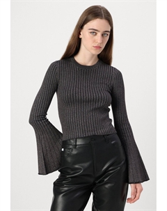 Джемпер MAGLIA CHIUSA, антрацит Liu jo