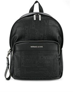 Versace jeans couture рюкзак на молнии один размер черный Versace jeans couture