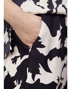 Тканевые брюки, синий Comma,