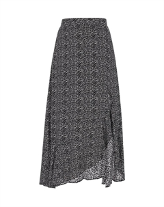 Юбка до колена, цвет black white Usha