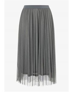 Юбка до колена, серый More&more