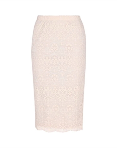 Юбка до колена, кремовый Faina