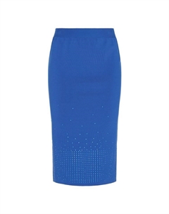 Юбка до колена, синий Faina