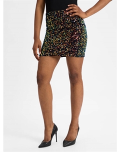 Мини-юбка, цвет schwarz mehrfarbig Y.a.s
