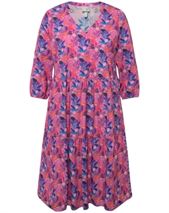 Платье до колена, цвет fuchsia pink Ulla popken