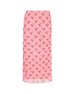 Юбка до колена, цвет rose multicolor Mymo