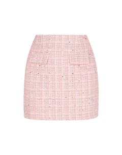 Мини-юбка, цвет pink multicolor Faina