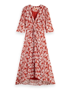 Платье, красный Scotch&soda