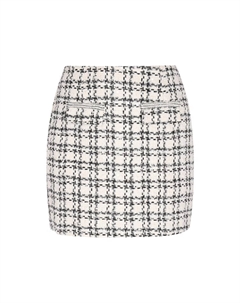 Мини-юбка, цвет white black Faina