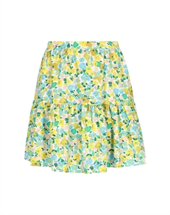 Мини-юбка, цвет blue multicolor Mymo