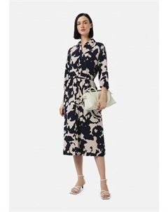 Платье, цвет blau-creme Comma,