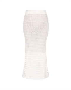 Юбка до колена, белый Izia