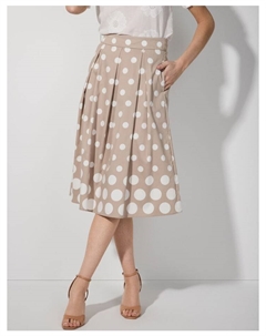 Юбка до колена, серо-коричневый More&more