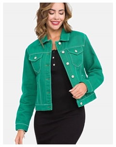 Джинсовая куртка Jeansjacke, зеленый Cipo&baxx