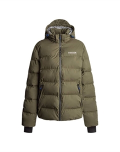 Пуховик Mantel, зеленый Pepe jeans