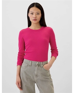 Лонгслив Longsleeve, розовый Gap