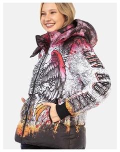 Пуховик Jacken, экрю Cipo&baxx