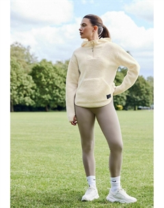 Флисовый свитер BORG QUARTER, цвет ecru Next