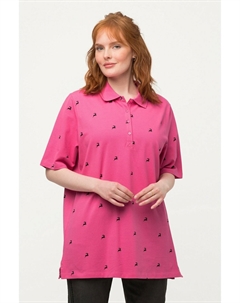 Рубашка-поло, цвет light pink Ulla popken