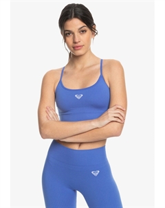 Спортивный бюстгальтер средней поддержки CHILL OUT SEAMLESS, цвет blue Roxy