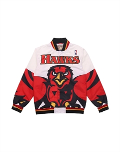 Бейсбольная куртка унисекс белый Mitchell ness