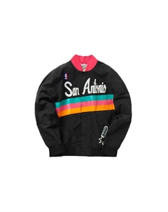 Куртка унисекс черный Mitchell ness