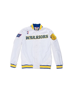 Куртка унисекс белый Mitchell ness