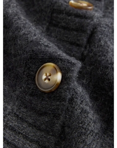 Вязаный кардиган Knit Cardigan, серый Next