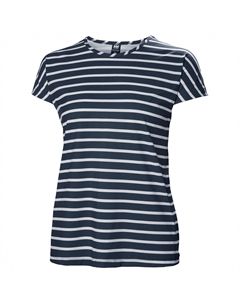 Функциональная рубашка Women's Thalia Summer Top, цвет Navy Stripe Helly hansen