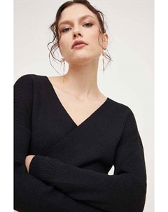 Шерстяной свитер, черный Answear lab