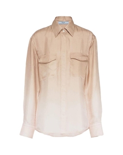 Рубашка женская песочно-бежевая Prada