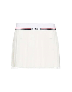 Юбка, белый Miu miu