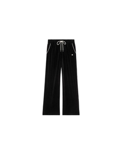 Трикотажные спортивные штаны женские черные Celine