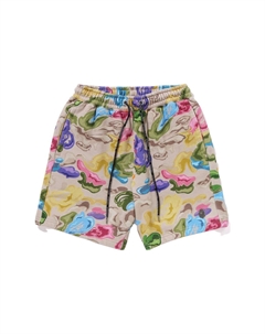 Спортивные шорты BAPE Art Camo, зеленый A bathing ape®