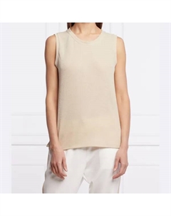 Топ стандартного кроя, бежевый Liu jo